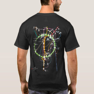 Front brushed back Access to Landmark in Tokyo T-Shirt