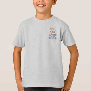 Front (corner) - Magical Horace Quote Kids T-Shirt