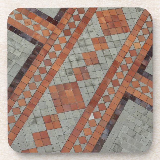 Front courtyard at National Basilica, Ecuador Coaster (Front)