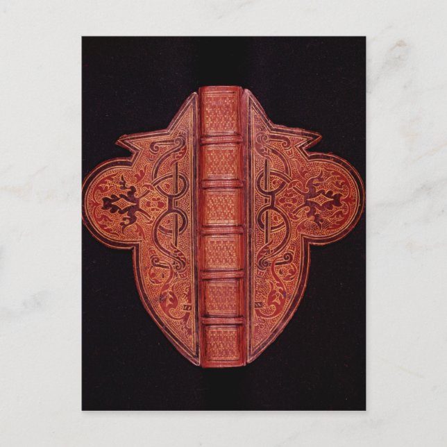 Front cover of a Book of Hours in Latin Postcard (Front)