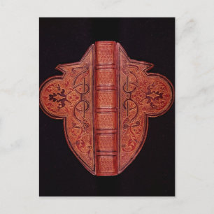 Front cover of a Book of Hours in Latin Postcard