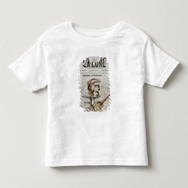 Front cover of 'La Lune' Toddler T-Shirt (Front)