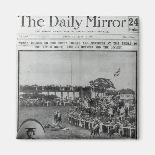 Front cover of 'The Daily Mirror' Magnet