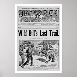 Front cover of 'Wild Bill's Last Trail', a Ned Bun Poster
