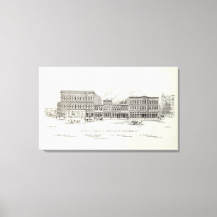 Front East side Pine and California Canvas Print