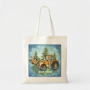 Front Loader Kid Tote Bag