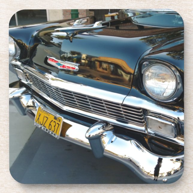 Front of a Classic 1956 Chevy Bel Air Hot Rod Coaster (Front)