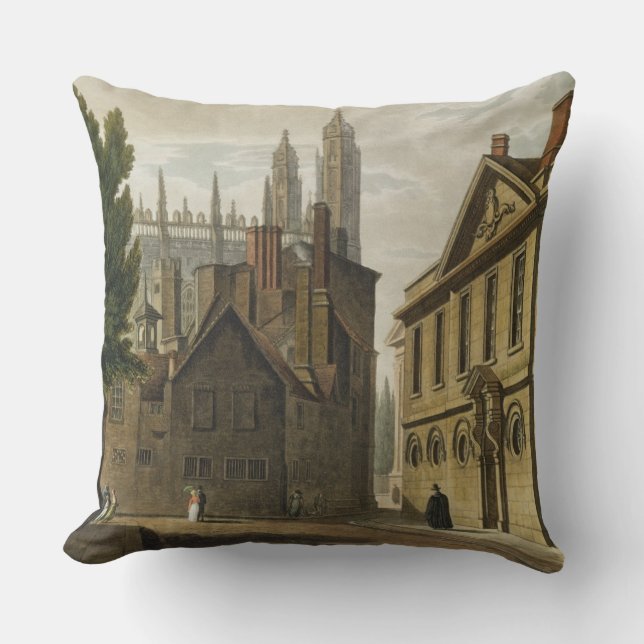 Front of Trinity Hall, Cambridge, from 'The Histor Cushion (Front)