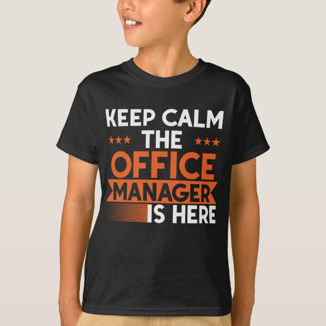 Front Office Lady Women Office Manager T-Shirt (Front)