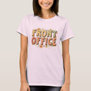 Front Office – Retro Floral 70s T-Shirt