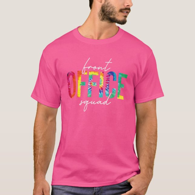 Front Office Squad Administrative Assistant School T-Shirt (Front)