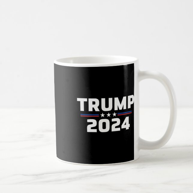 Front On The Back Trump  Coffee Mug (Right)