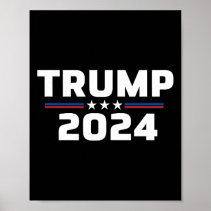 Front On The Back Trump  Poster