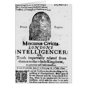 Front page from 'Mercurius Civicus'
