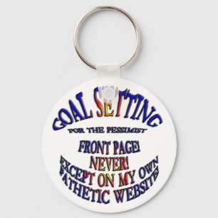 Front Page Online Never Key Ring