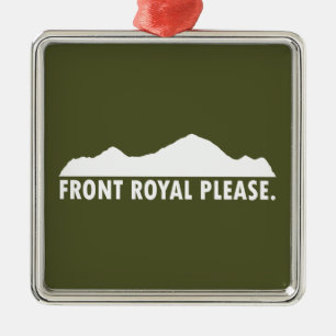 Front Royal Virginia Please Metal Tree Decoration