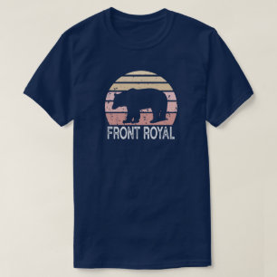 Front Royal Virginia Retro Bear T-Shirt