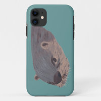 Front side of Otter Swimming iPhone 5 Cases