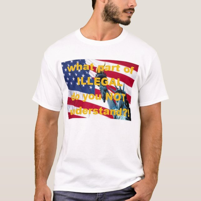 Front_T_shirt_Illegal T-Shirt (Front)