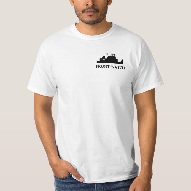 Front Watch Towboat Logo T-Shirt (Front)