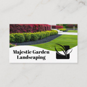 Front Yard Landscaping Business Card