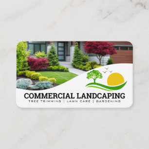 Front Yard Resident Garden Landscaping Business Card
