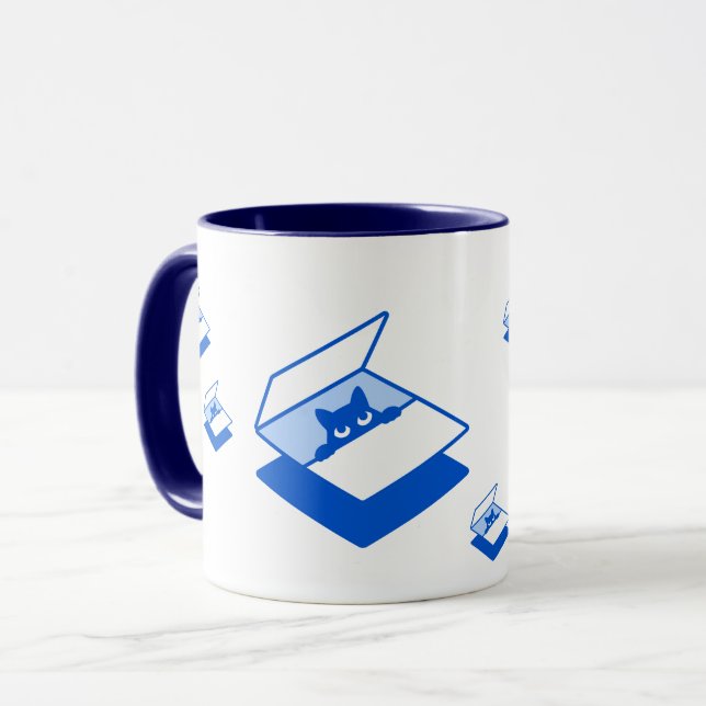 Frontend Bundler Mug - Blue Theme (Front Left)