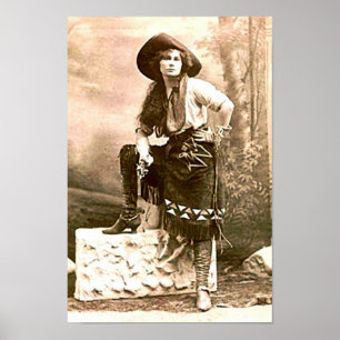 Frontier Woman of the American West Print