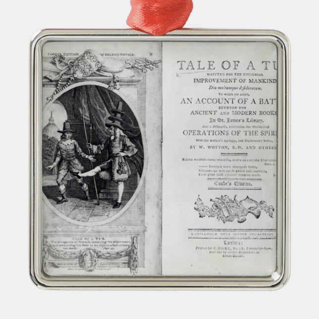 Frontispiece and Titlepage to 'A Tale of a Metal Tree Decoration (Front)
