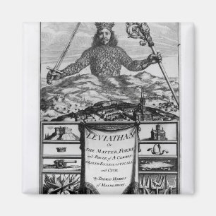 Frontispiece by Thomas Hobbes of Malmesbury Magnet