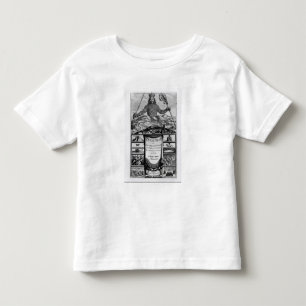 Frontispiece by Thomas Hobbes  of Malmesbury Toddler T-Shirt