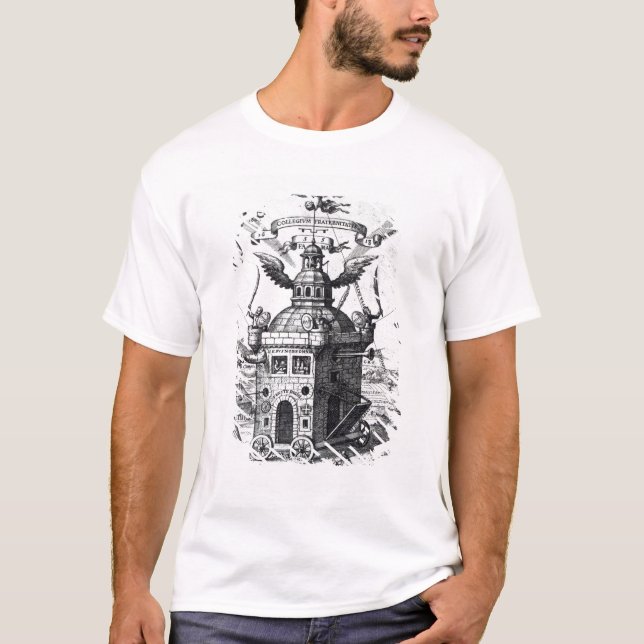 Frontispiece 'Collegium Fama Fraternitatis' T-Shirt (Front)