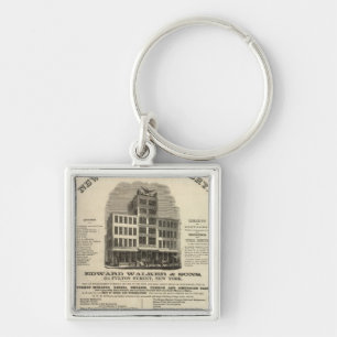 Frontispiece Colton's American Atlas Key Ring