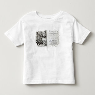 Frontispiece for Apollo's Feast, c.1734 Toddler T-Shirt