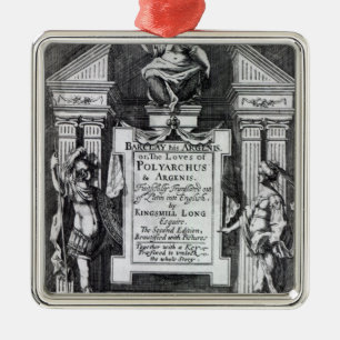 Frontispiece for 'Argenis' by John Barclay Metal Tree Decoration