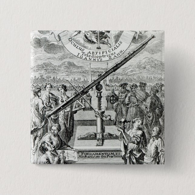 Frontispiece 'Oculus Artificialis 15 Cm Square Badge (Front)