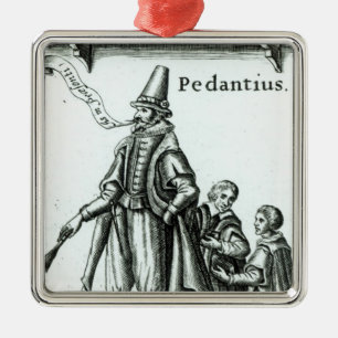 Frontispiece of 'Pedantius' Metal Tree Decoration