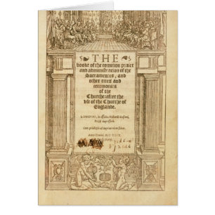 Frontispiece of 'The Book of Common Prayer'