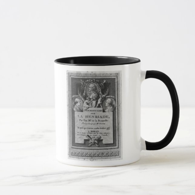 Frontispiece of the commentary mug (Right)