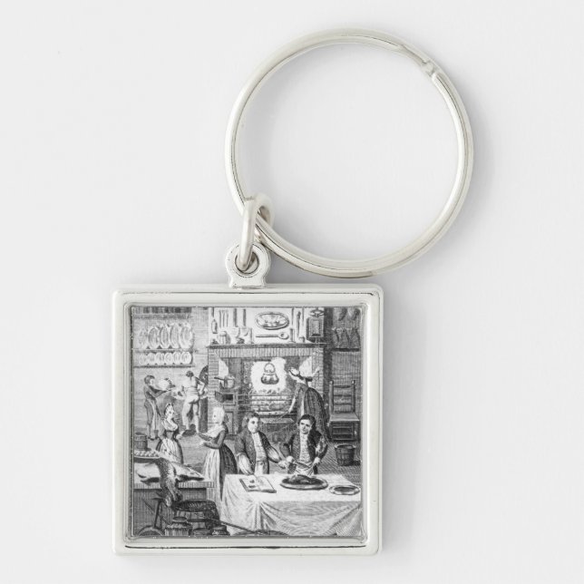 Frontispiece of 'The Housekeeper's Instructor' Key Ring (Front)