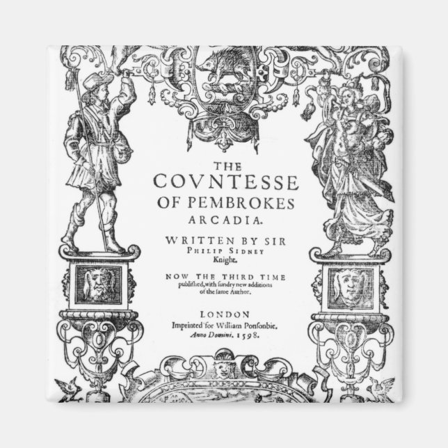 Frontispiece 'The Countess of Pembroke's Magnet (Front)