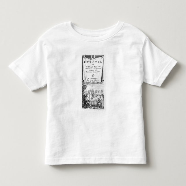 Frontispiece, 'The Utopia of Thomas More' Toddler T-Shirt (Front)