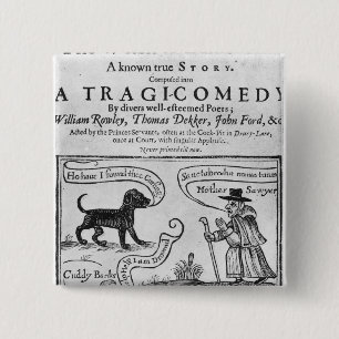 Frontispiece  "The Witch of Edmonton 15 Cm Square Badge