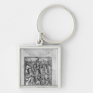 Frontispiece to an Italian cook book Key Ring
