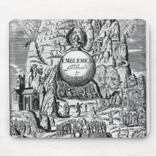 Frontispiece to George Wither's 'Emblems', 1635 Mouse Pad