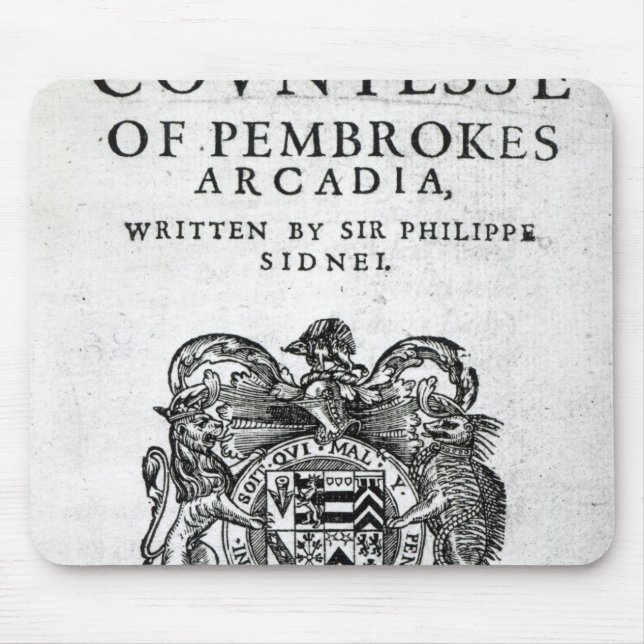 Frontispiece to mouse pad (Front)