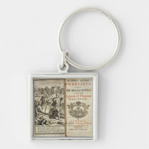 Frontispiece to 'Pharsalia' Key Ring