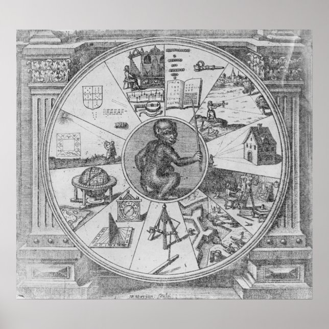 Frontispiece to Robert Fludd's Utriusque Poster (Front)