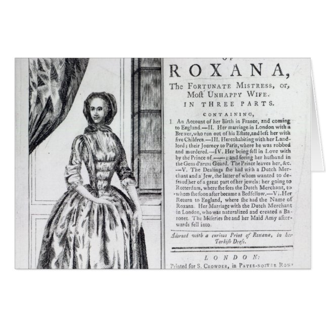 Frontispiece to 'Roxana, The Fortunate (Front Horizontal)