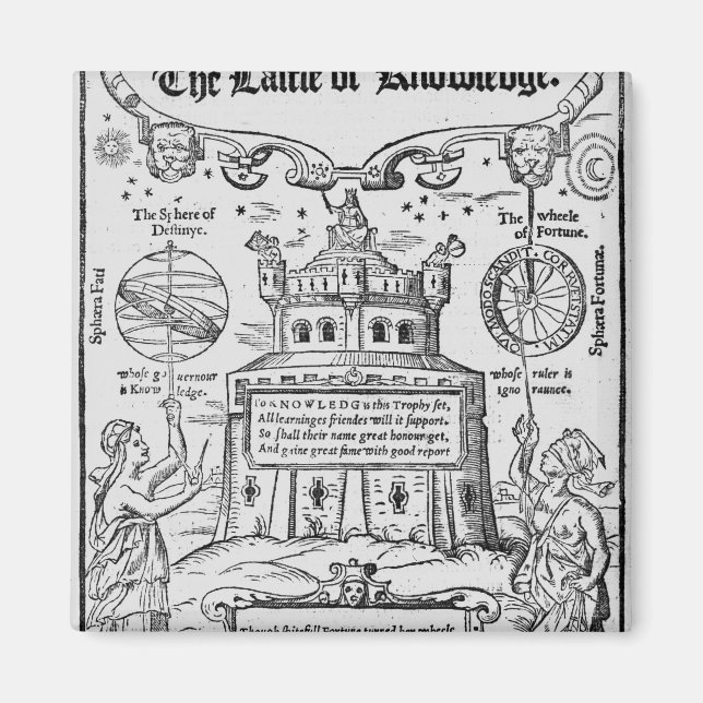 Frontispiece to 'The Castle of Knowledge' Magnet (Front)
